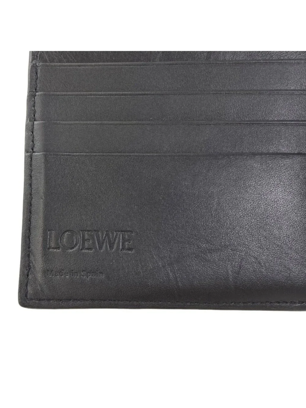 Loewe Puzzle Bifold Coin Wallet Leather